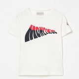 Wave Logo Cotton T-Shirt