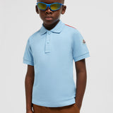 Tricolor-Trimmed Cotton Polo Shirt