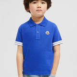 Logo Patch Cotton Piquet Polo Shirt