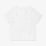 Baby Animal Logo T-Shirt in White