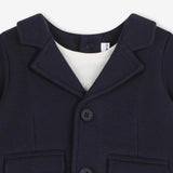 3-IN-1 PIQUE SUIT OVERALLS