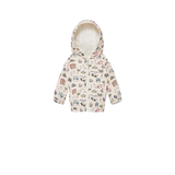 Hilda Printed Hooded Jacket