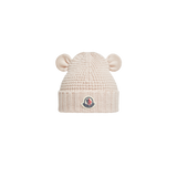 Wool Beanie with Teddy Bear Ears