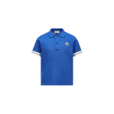 Logo Patch Cotton Piquet Polo Shirt