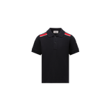 Tricolor-Trimmed Cotton Piquet Polo Shirt