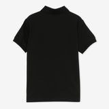 Boys Teddy Bear Polo Shirt in Black