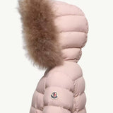 Boedette Hooded Shearling-Trimmed Down Jacket