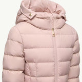 Boedette Hooded Shearling-Trimmed Down Jacket