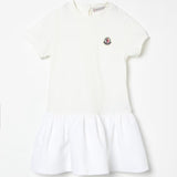 Gathered Cotton Dress