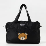 BABY NYLON DIAPR BAG WITH CHANGING MAT AND BEAR PRT