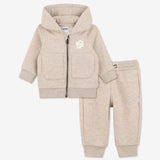 BOSS  Save to wishlist Remove from wishlist Baby Boys Double B Logo Tracksuit in Ivory