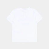 Givenchy Kids White T-Shirt for Baby with logo