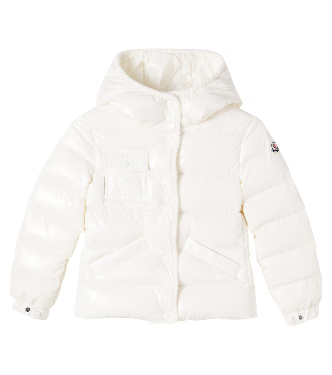 Glareins Braided Trim Hooded Down Jacket
