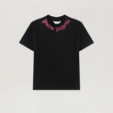 Neck Logo Brushed T-Shirt