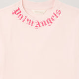 Neck Logo Brushed T-Shirt