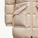 Moncler Aruna Shearling-Trimmed Hooded Down Jacket