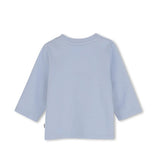 BOSS Boy's Long-Sleeved Cotton T-Shirt with Graphic Print