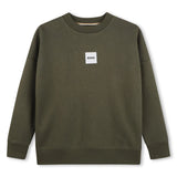 Boss Kids Boss Kids Logo Patch Crewneck Sweatshirt