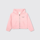 Givenchy Girl's Cotton Zip-Up Hoodie with Logo