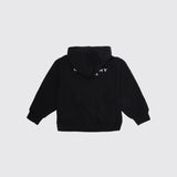 GIVENCHY Givenchy Boy's Cotton Zip-Up Hoodie with Contrasting Logo