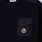 Moncler Enfant Wool Jumper with Pocket
