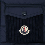 Moncler Padded Wool & Cashmere Blend Zip-Up Cardigan