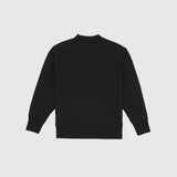 Palm Angels Cotton Crew Neck Sweatshirt with Logo Print