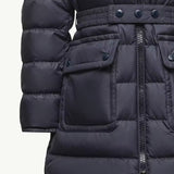 Pasenza Belted Hooded Down Jacket