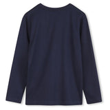 BOSS Boy's Long-Sleeved Cotton T-Shirt