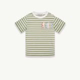 Surf Board Logo Cotton Blend T-Shirt