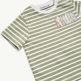 Surf Board Logo Cotton Blend T-Shirt