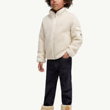 Moncler Teddy Zip-Up Sweatshirt