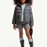 Moncler Xhante Water-Repellent Short Down Jacket